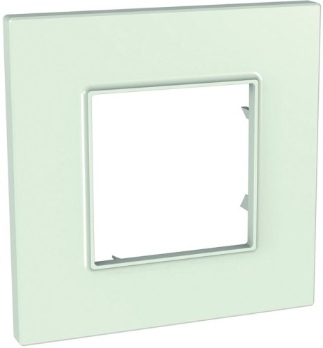 Рамка горизонтальная Schneider Electric Unica Quadro 1-м. матовое стекло картинка